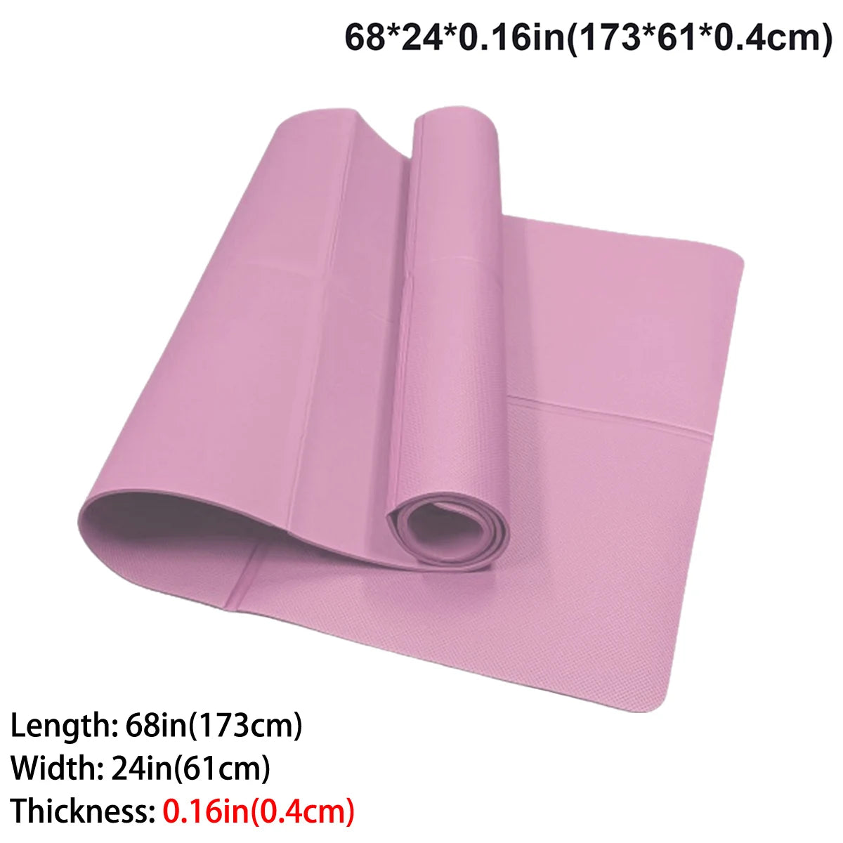 Eco friendly Foldable Yoga Mat