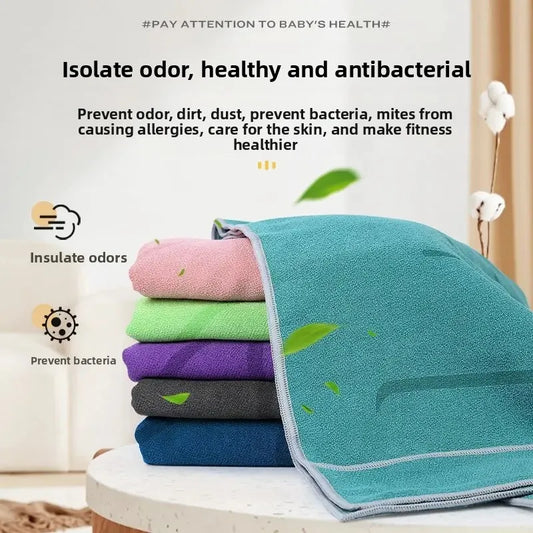 Thickened Non-Slip Yoga Mat Towel Professional Yoga Blanket Lightweight Portable Exercise Equipment Chinese Brand AE Stock