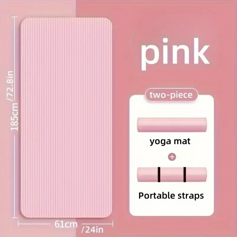 Anti-slip Black Soft Gym Mat