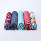 185*63cm Fleece Printed Yoga Towel Sweat Absorbent Non-Slip Cloth Fitness Mat Cover Ultra-thin Folding Cushion Exercise Pilates