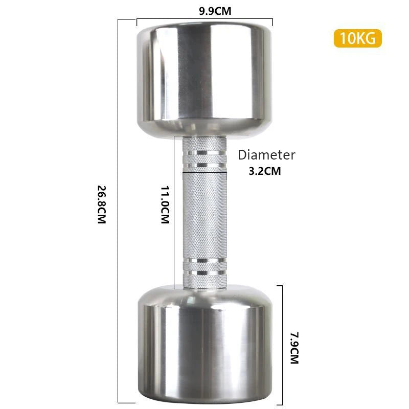 Electroplate Steel Dumbbells