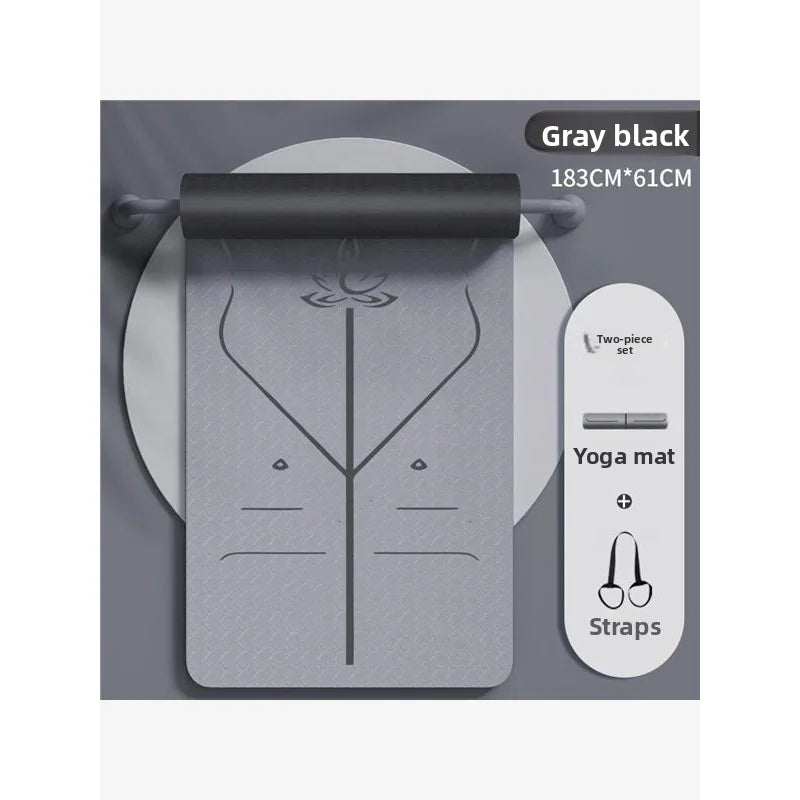 Non-Wearing TPE Yoga Mat