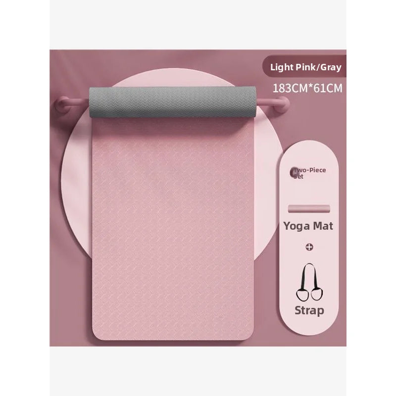 Non-Wearing TPE Yoga Mat