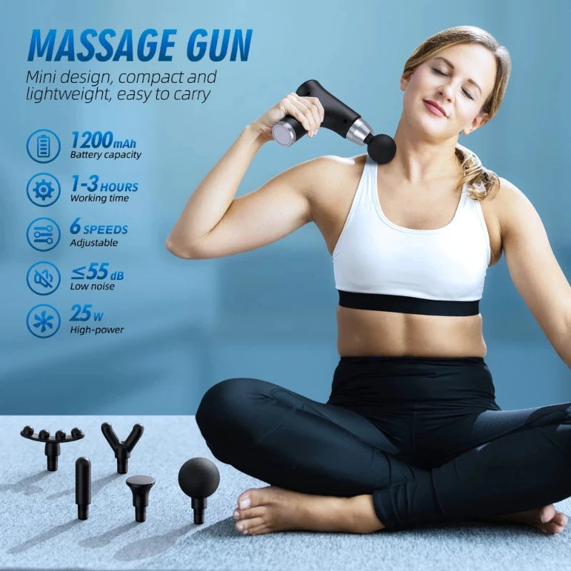 Mini Fascia Massager Gun