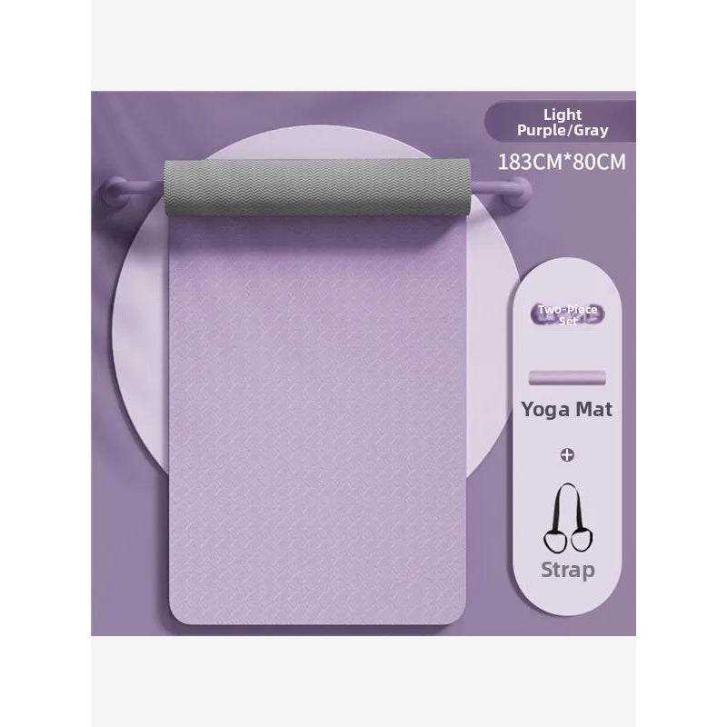 Non-Wearing TPE Yoga Mat