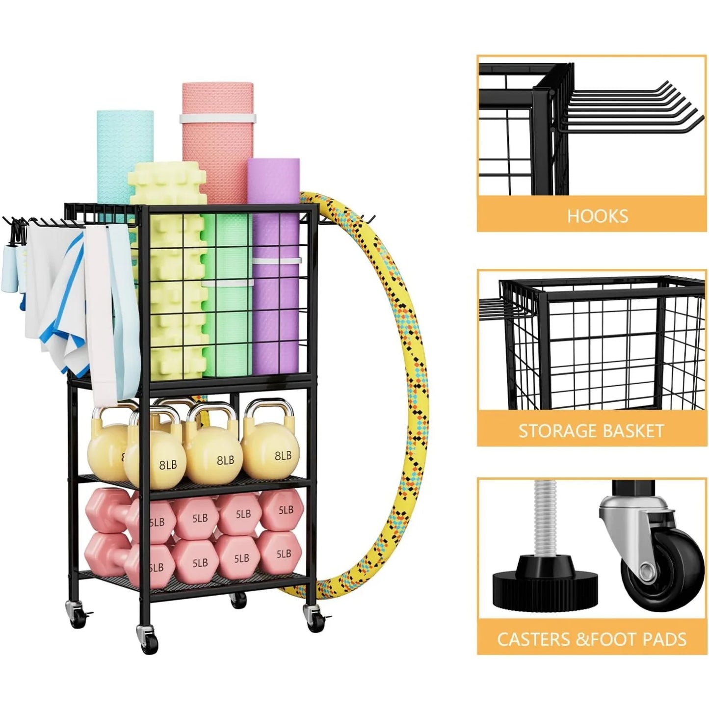 Home Gym Storage Rack