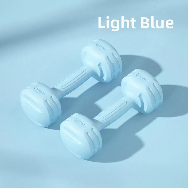 Rubber Coated  Iron Dumbbells