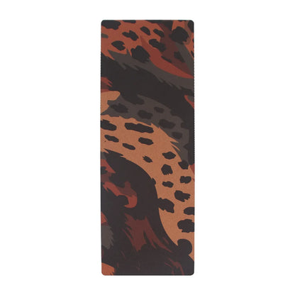 5mm Tiger Print Cork Yoga Mat