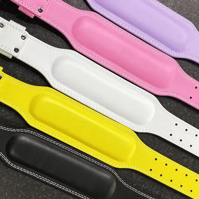 UV layered Leather Weightlifting Belt