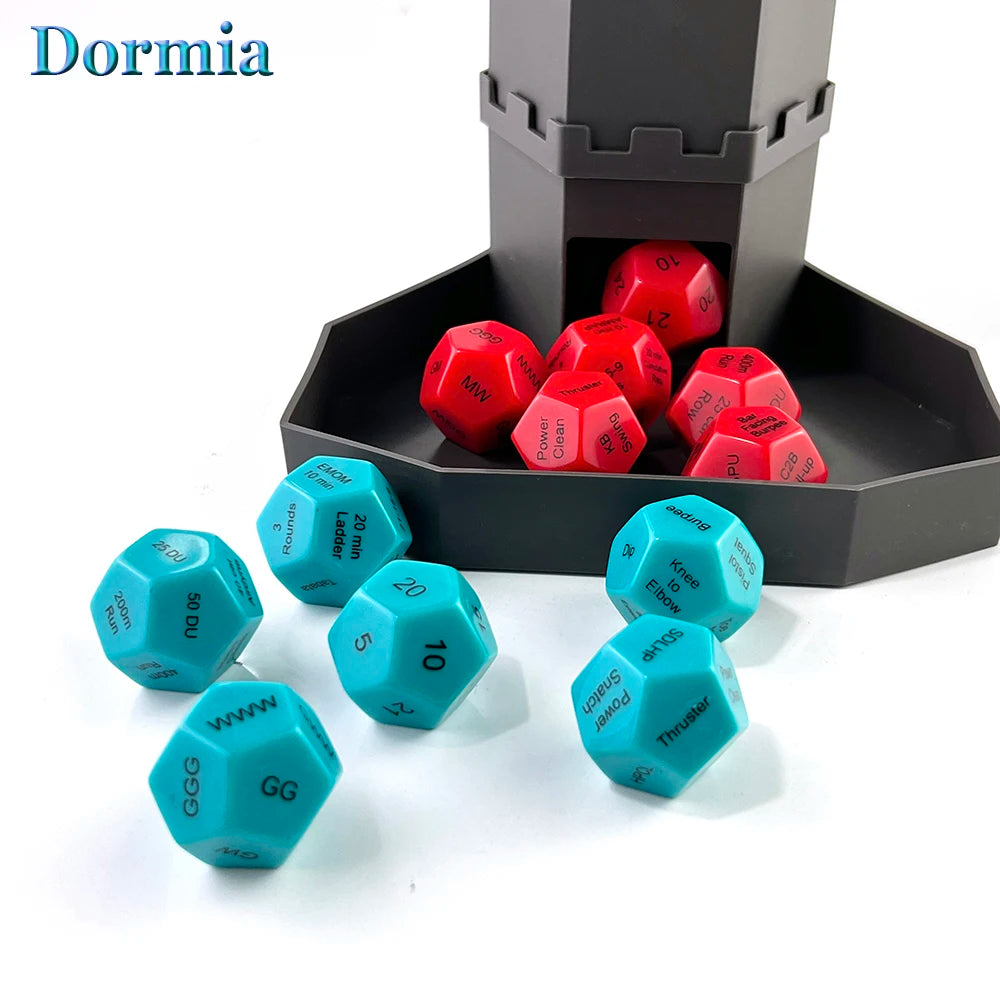 Fitness Exercise Dice