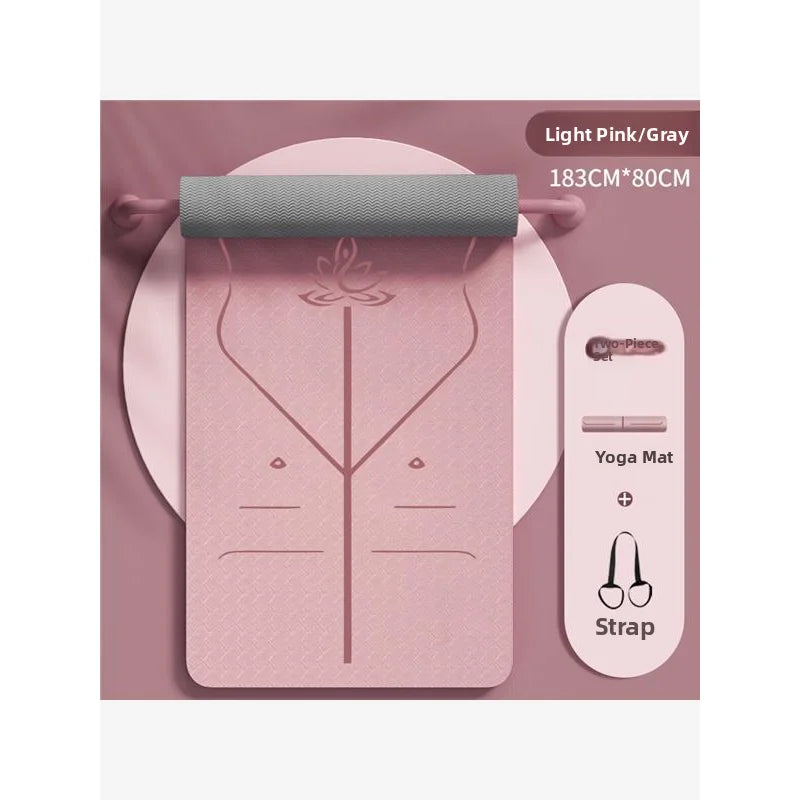 Non-Wearing TPE Yoga Mat