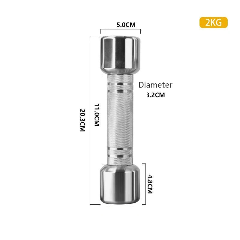 Electroplate Steel Dumbbells